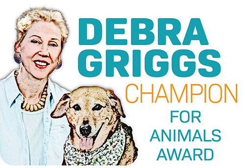 Debra Griggs Champion for Animals Award